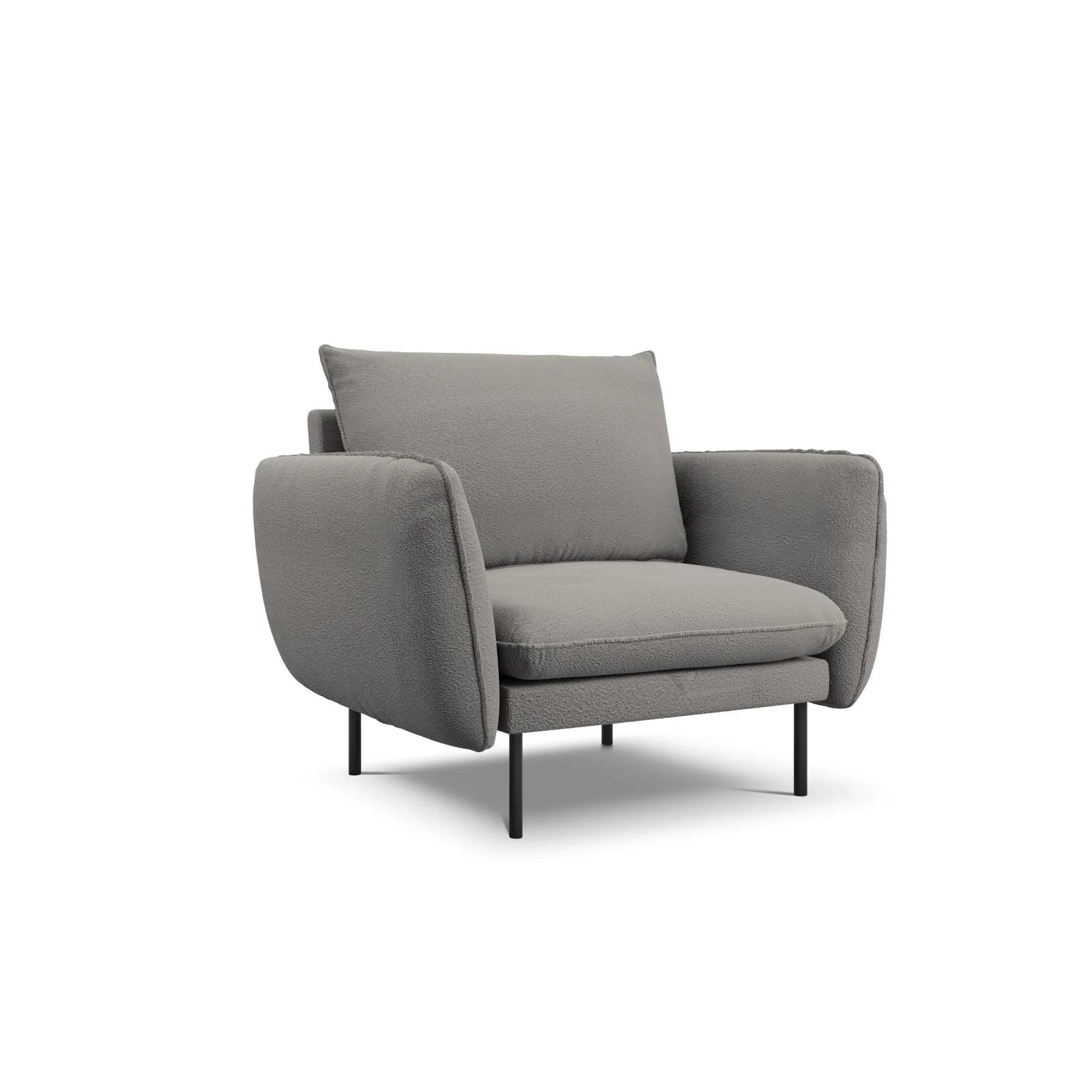 Vienna Sessel aus Samt, Boucle oder Strukturstoff, 97x94x95 cm - Image 192