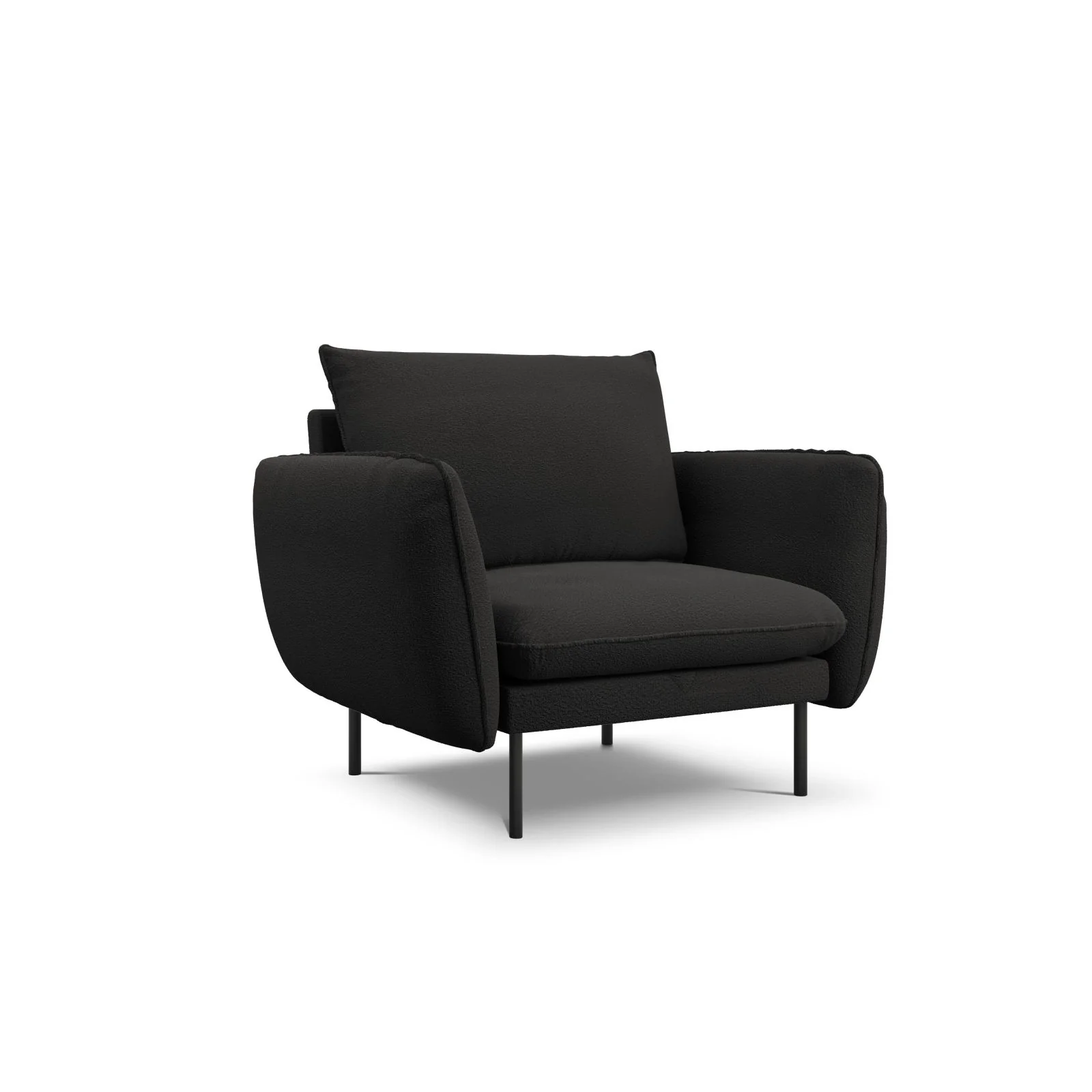 Vienna Sessel aus Samt, Boucle oder Strukturstoff, 97x94x95 cm - Image 199