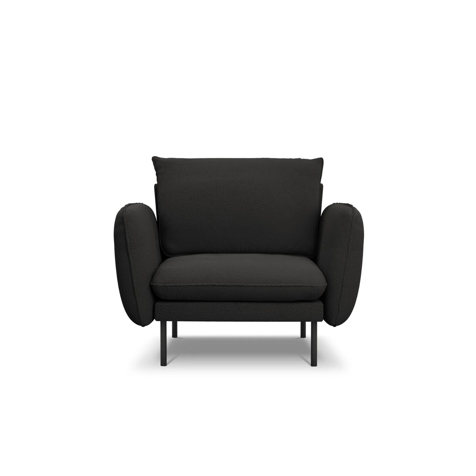 Vienna Sessel aus Samt, Boucle oder Strukturstoff, 97x94x95 cm - Image 202