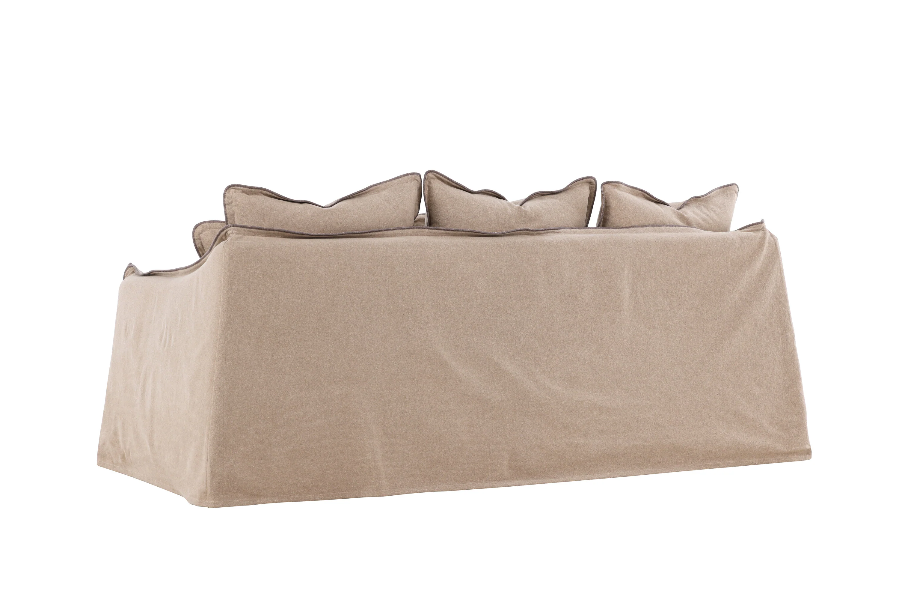 Oskarshamn 3-Sitzer Sofa - Beige/Braun - Image 10