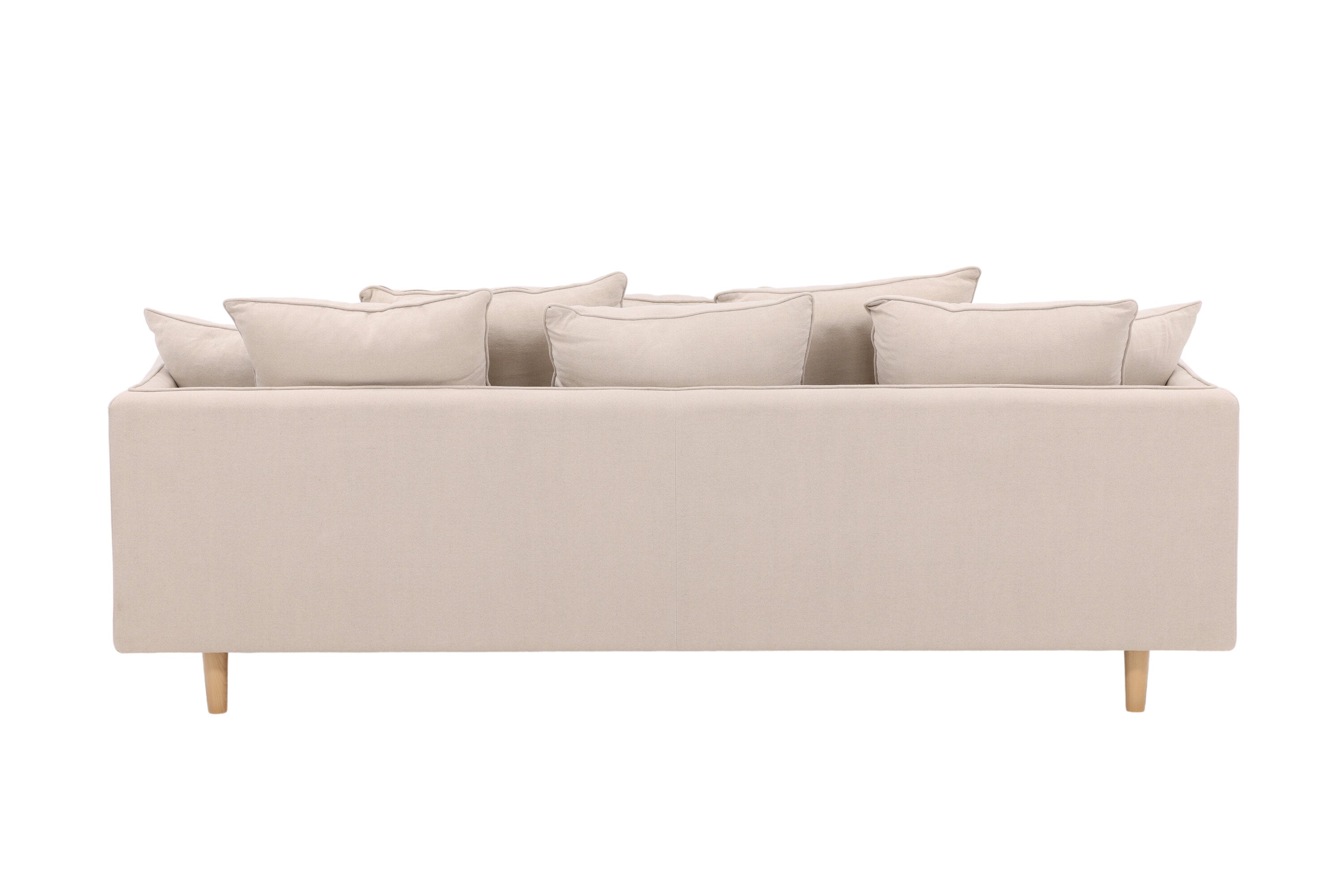 Segelskären 3-Sitzer Sofa - Whitewash / Beige Leinen - Image 11