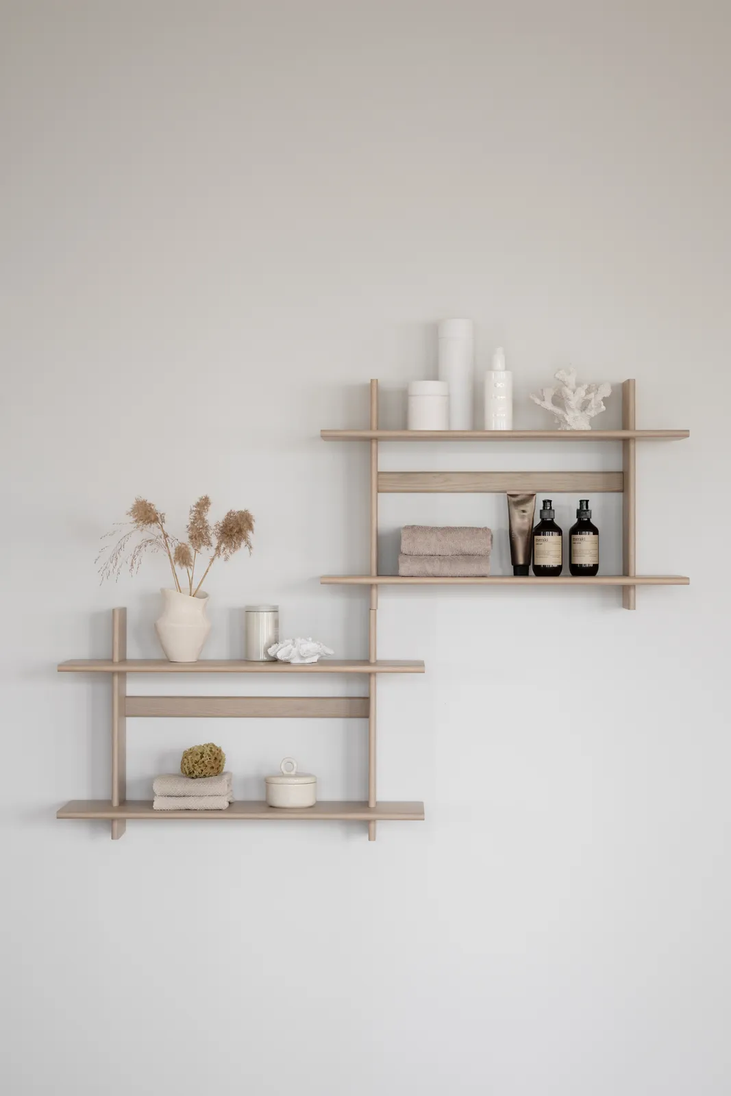 WESTLOCK Regal aus Eiche Weiß pigmentiert 25x75x48cm - Image 4