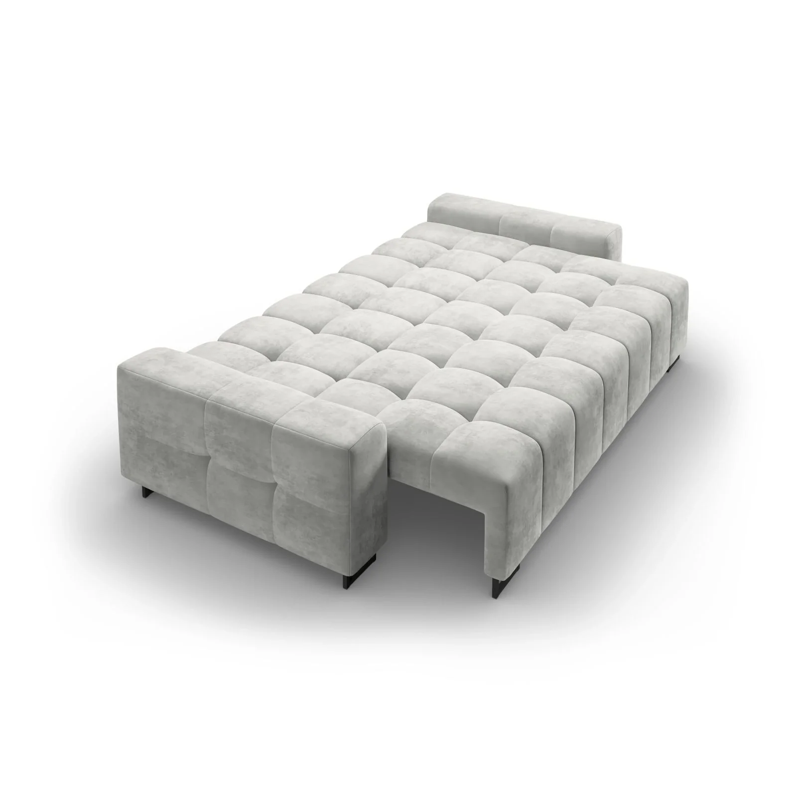 Wicklow 3-Sitzer Sofa mit Schlaffunktion und Stauraum, aus Samt, 250x105x90 cm - Image 60