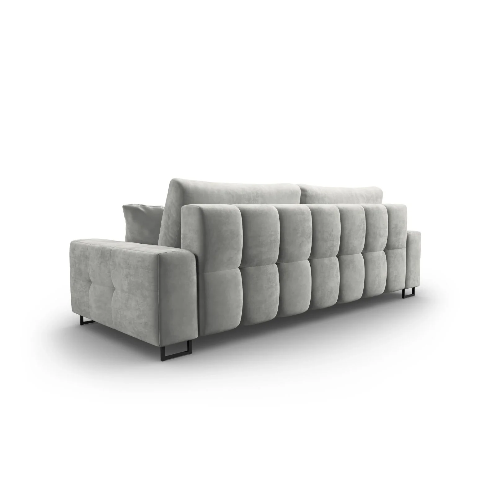 Wicklow 3-Sitzer Sofa mit Schlaffunktion und Stauraum, aus Samt, 250x105x90 cm - Image 61