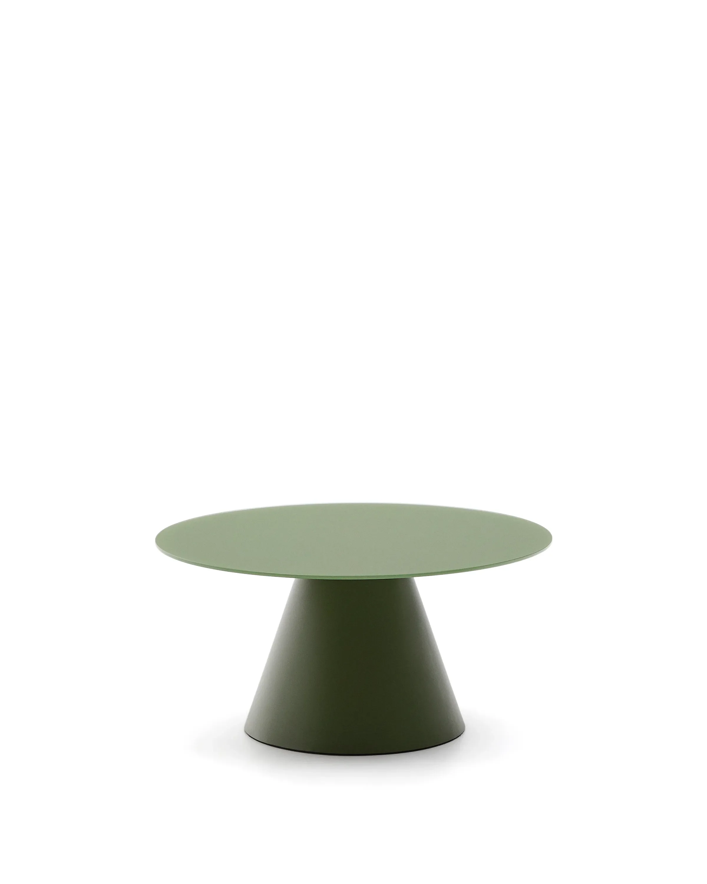 Wilshire Couchtisch aus gehärtetem Milchglas und Metall Ø 80 cm - Image 13