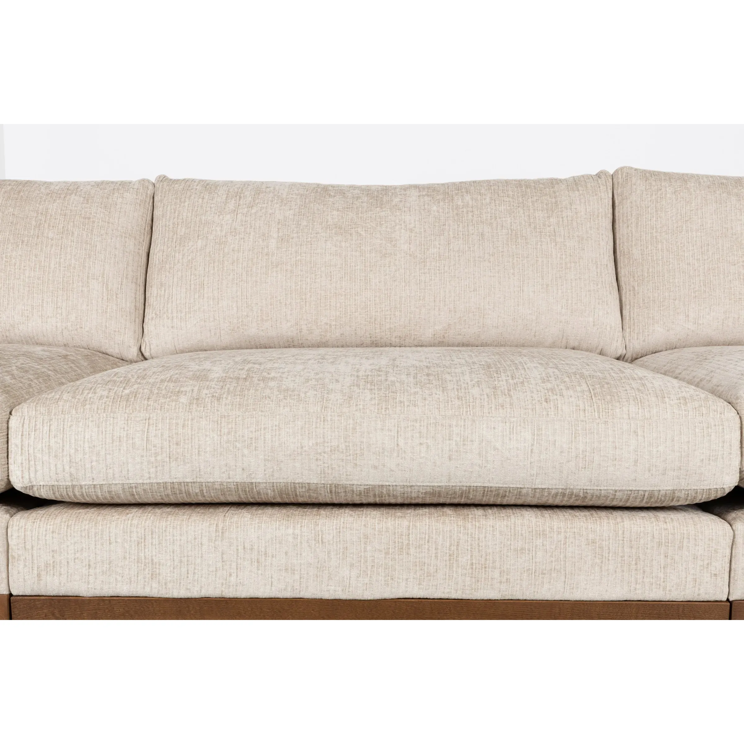 Blossom Sofa 4,5-Sitzer Sand 335x101cm - Image 3