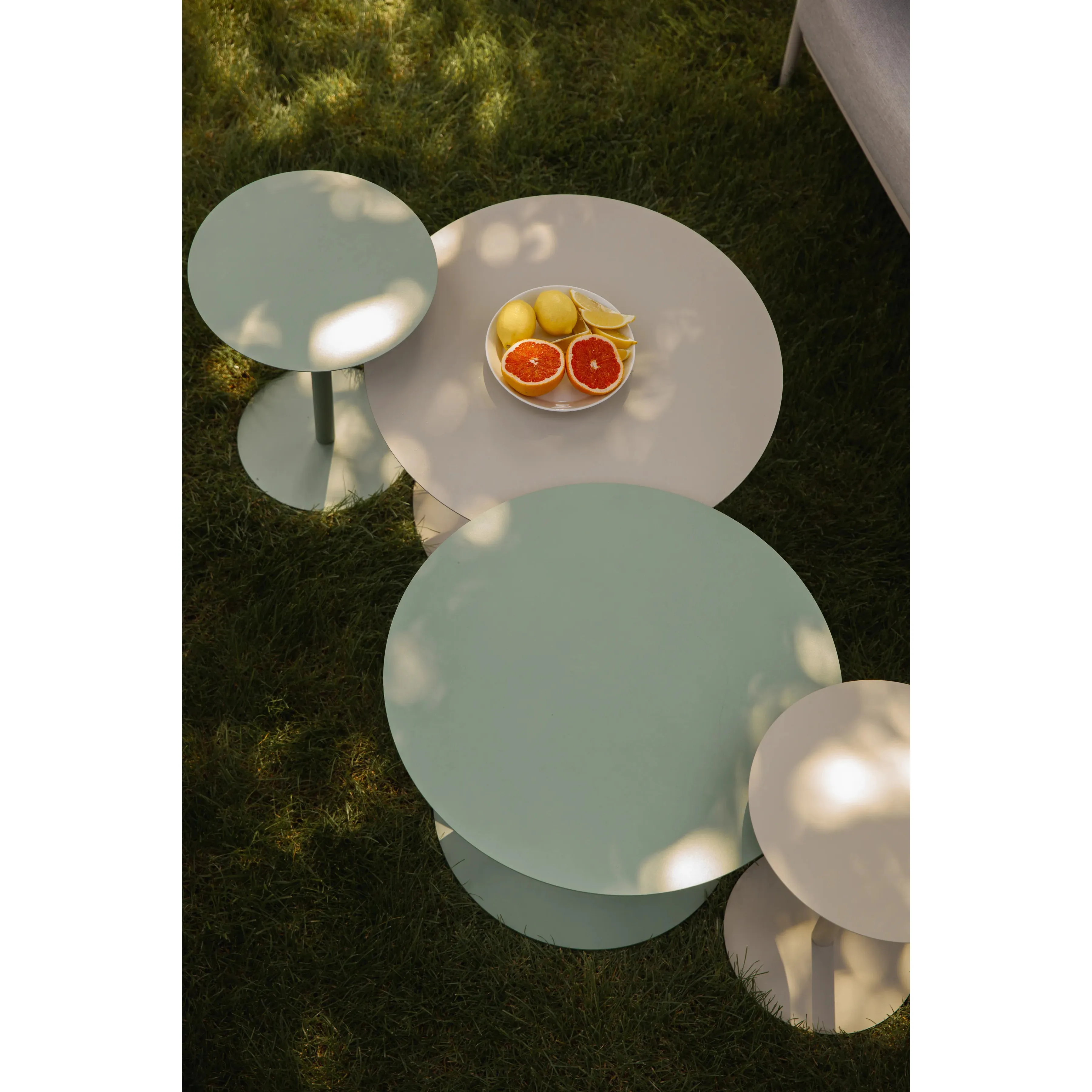 Couchtisch Snow Braun Reis 60x60cm - Image 2