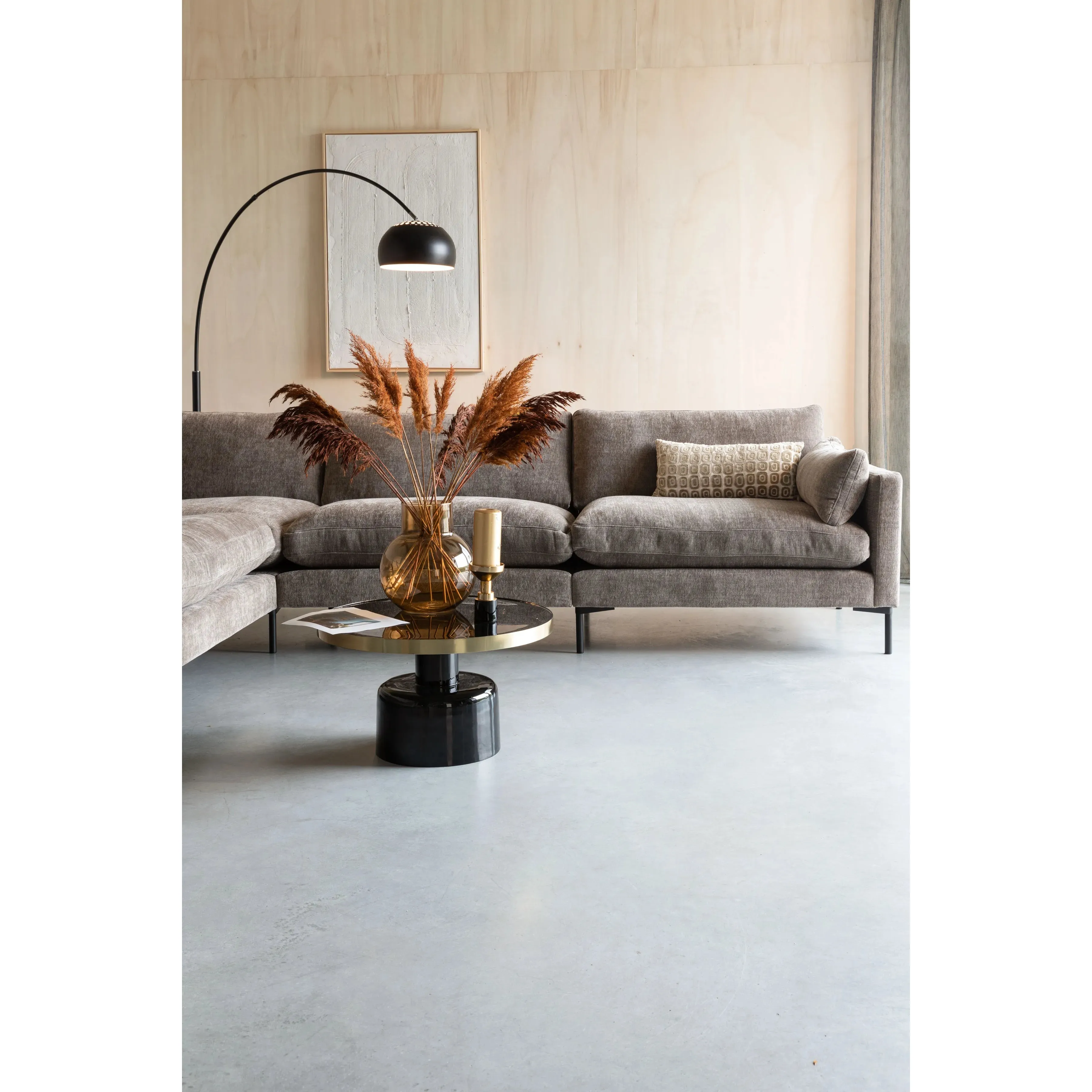 Glam Couchtisch Schwarz 60x60cm - Image 7