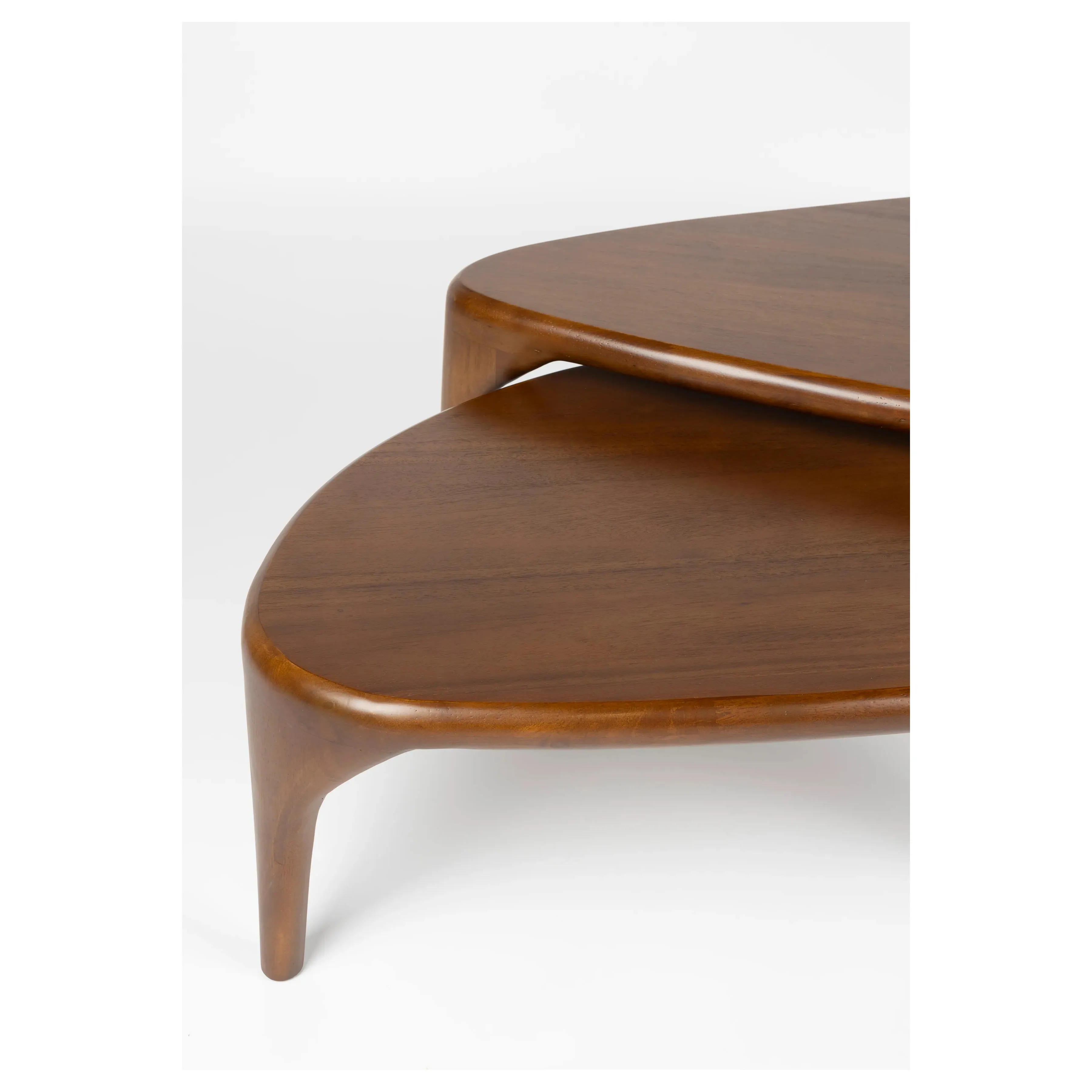 Isla Couchtisch Walnuss 2er Set 60x110cm - Image 2