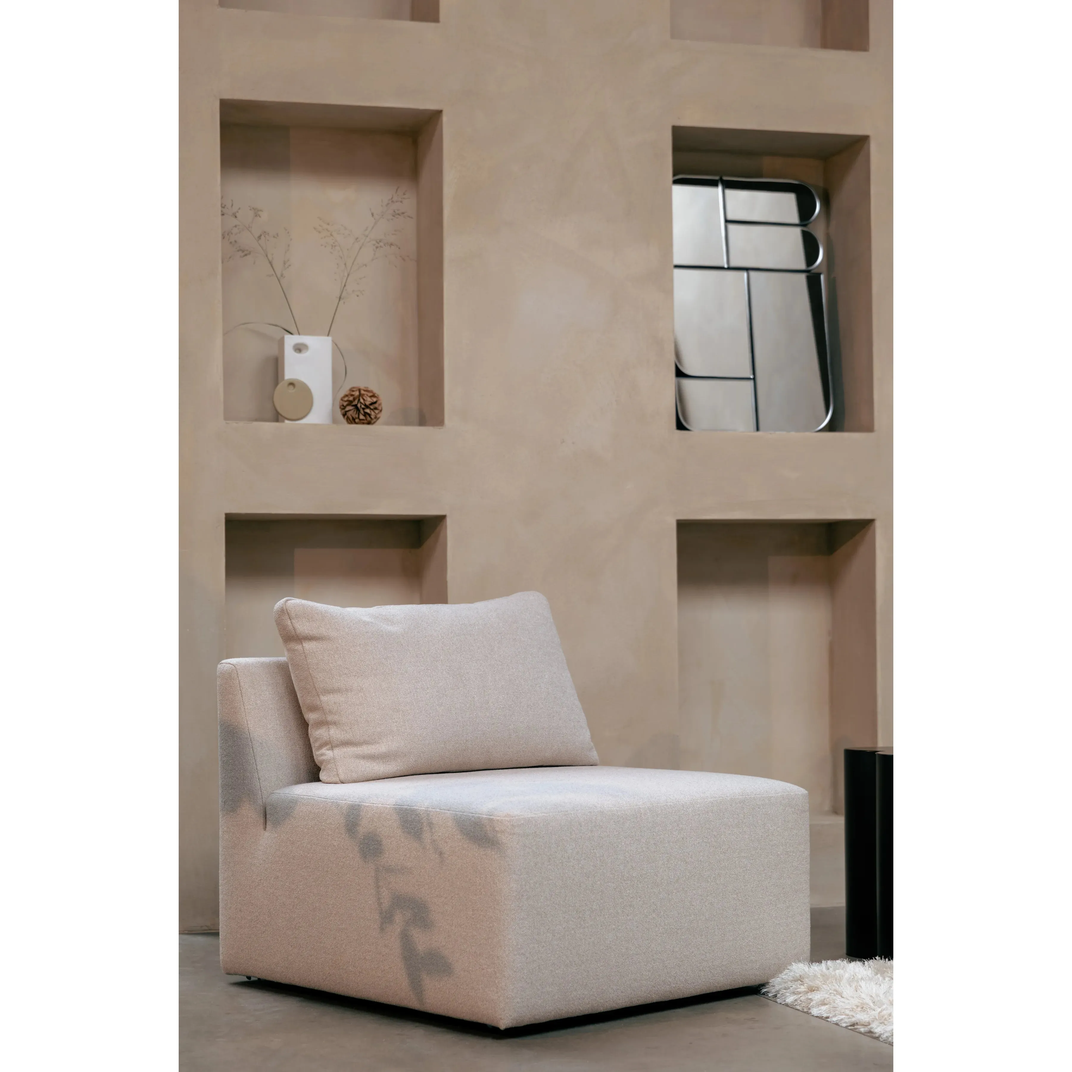 Prosper Sofa Element 1-Sitzer Sand 85x90cm - Image 2