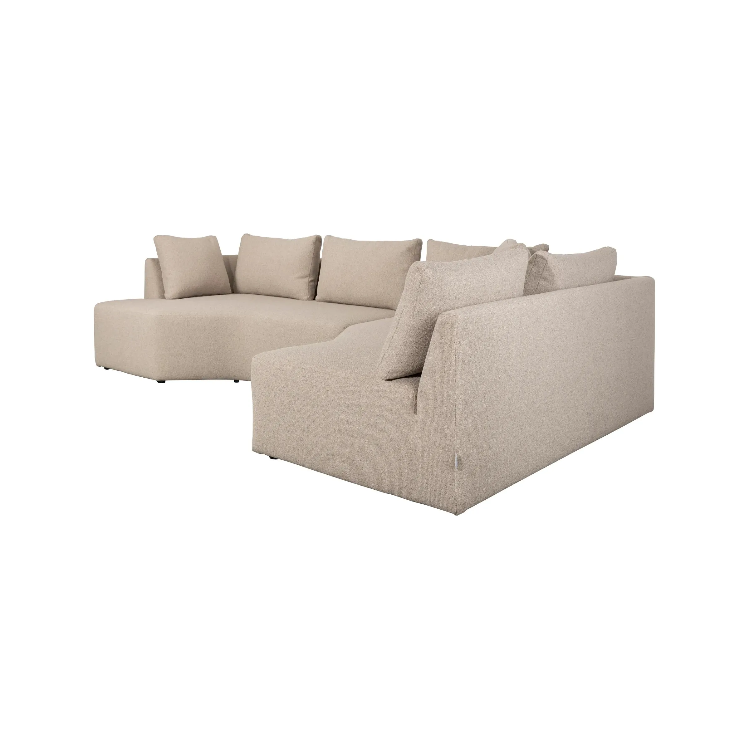 Prosper Sofa Rechts Cappuccino 355x126cm - Image 2