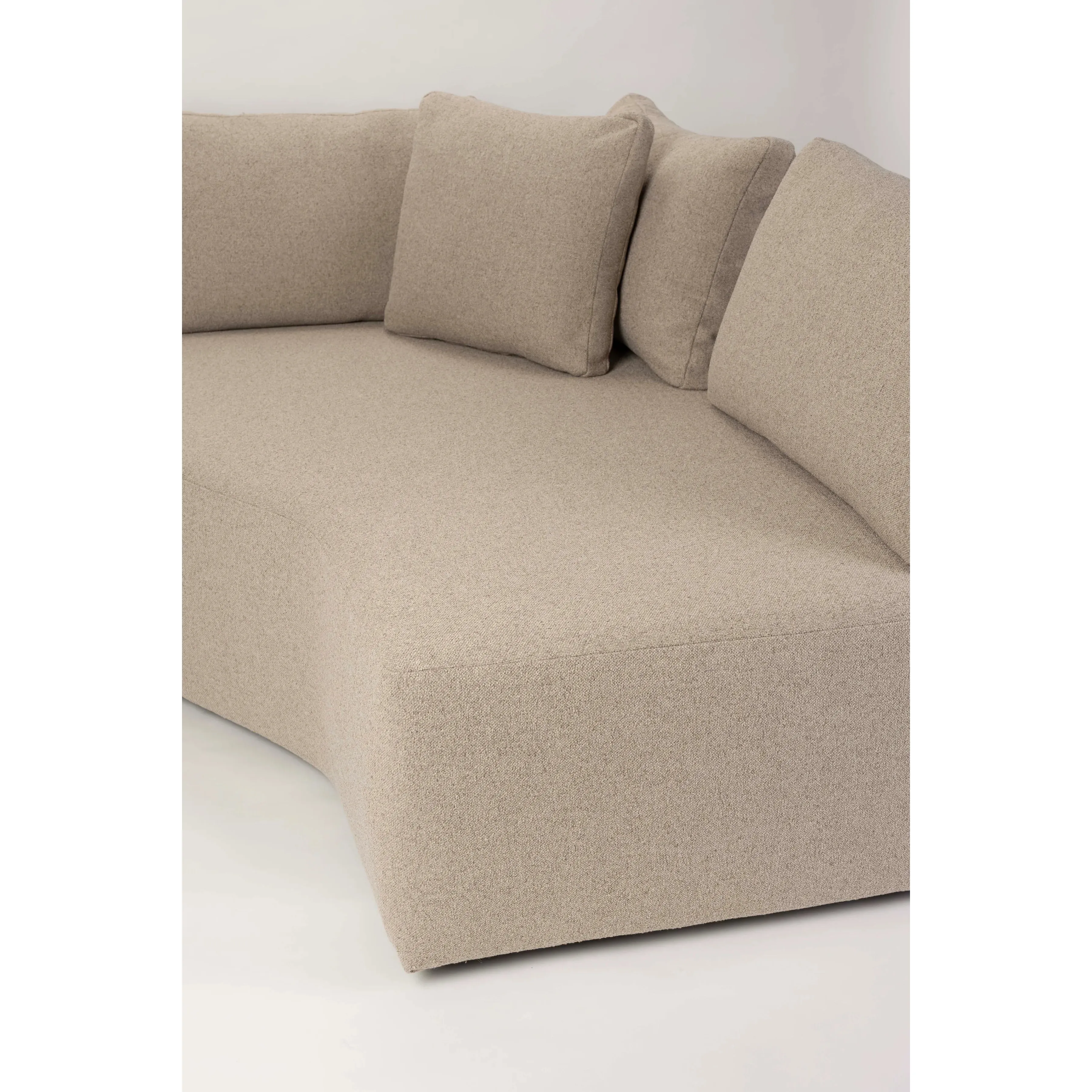 Prosper Sofa Rechts Cappuccino 355x126cm - Image 4