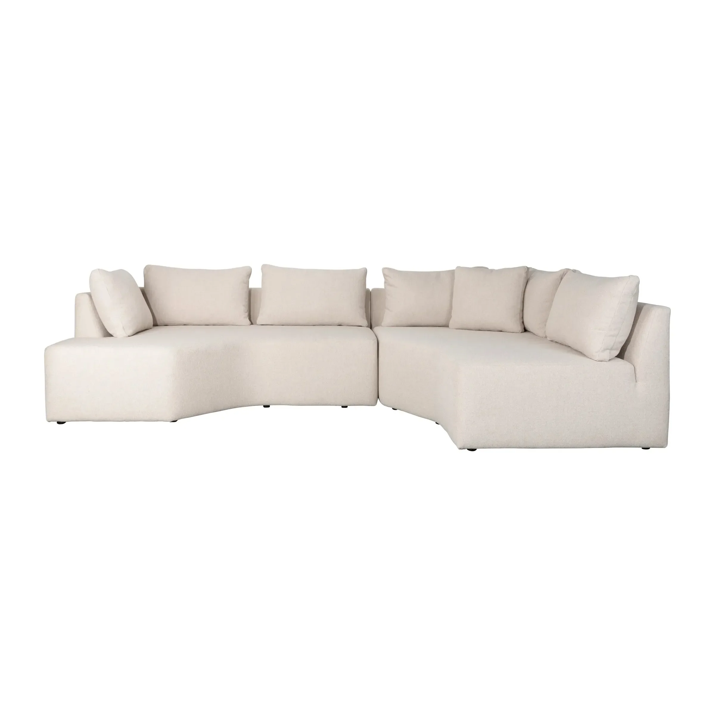 Prosper Sofa Rechts Sand 355x124cm
