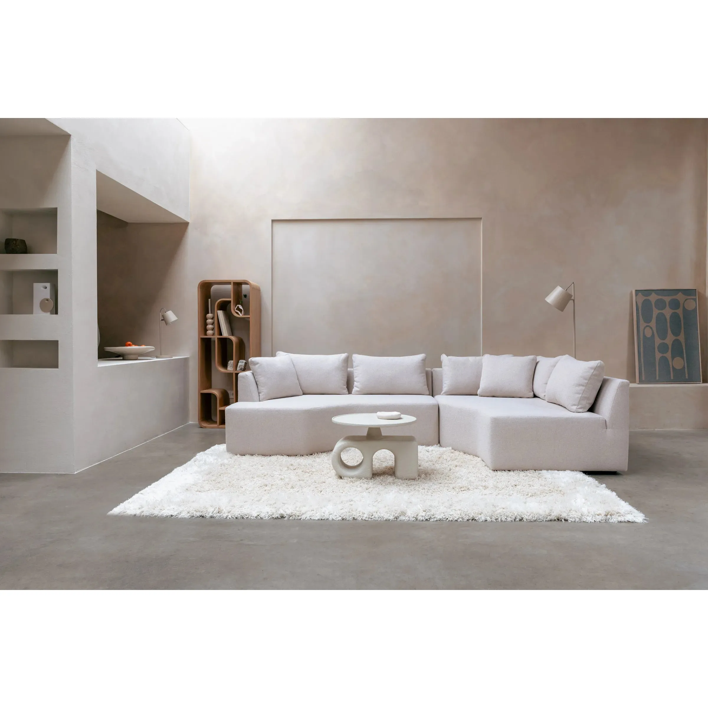 Prosper Sofa Rechts Sand 355x124cm - Image 2