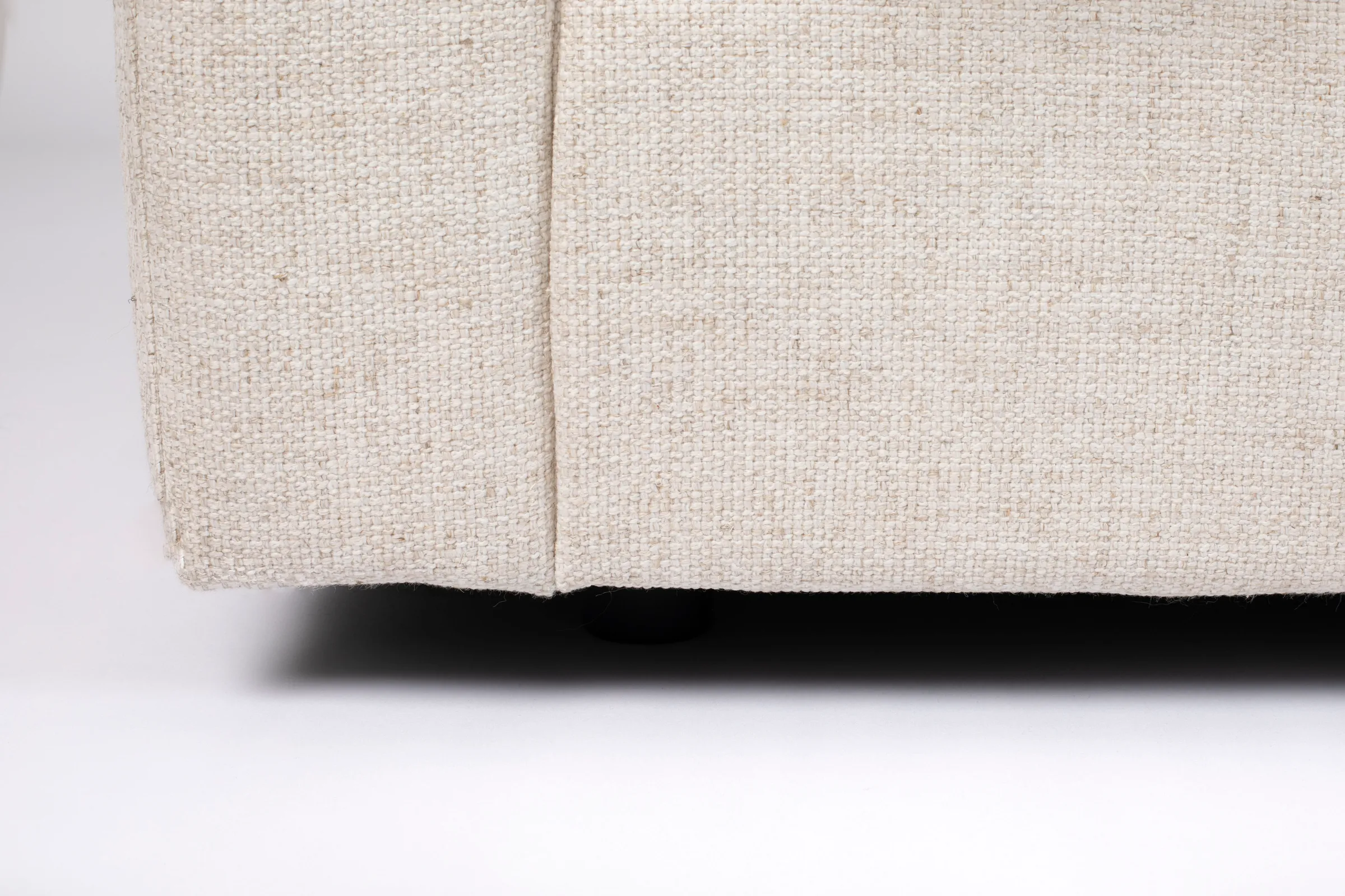 Sense 3-Sitzer Sofa Creme 266x113cm - Image 7