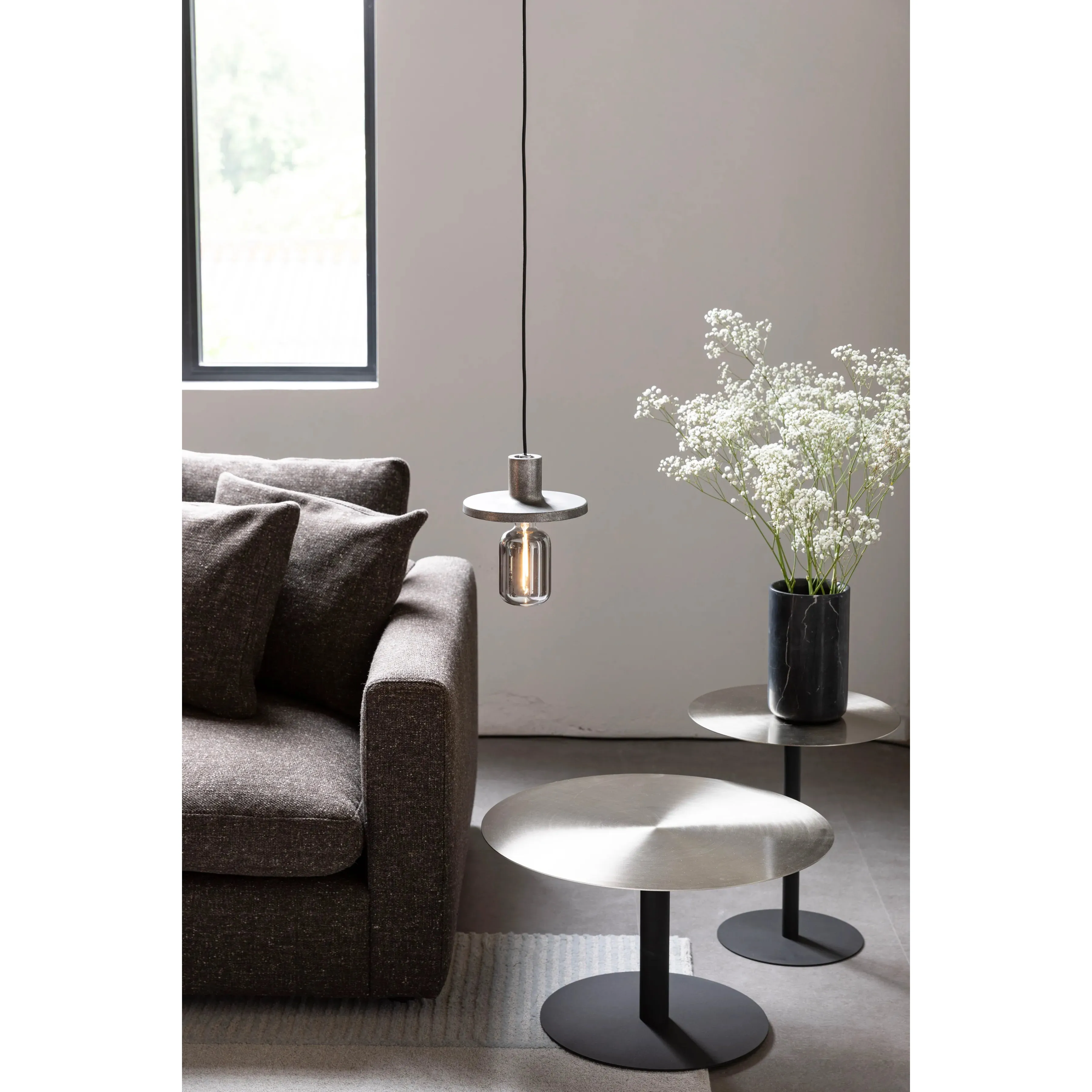 Snow Brushed Couchtisch Satin 60x60cm - Image 4