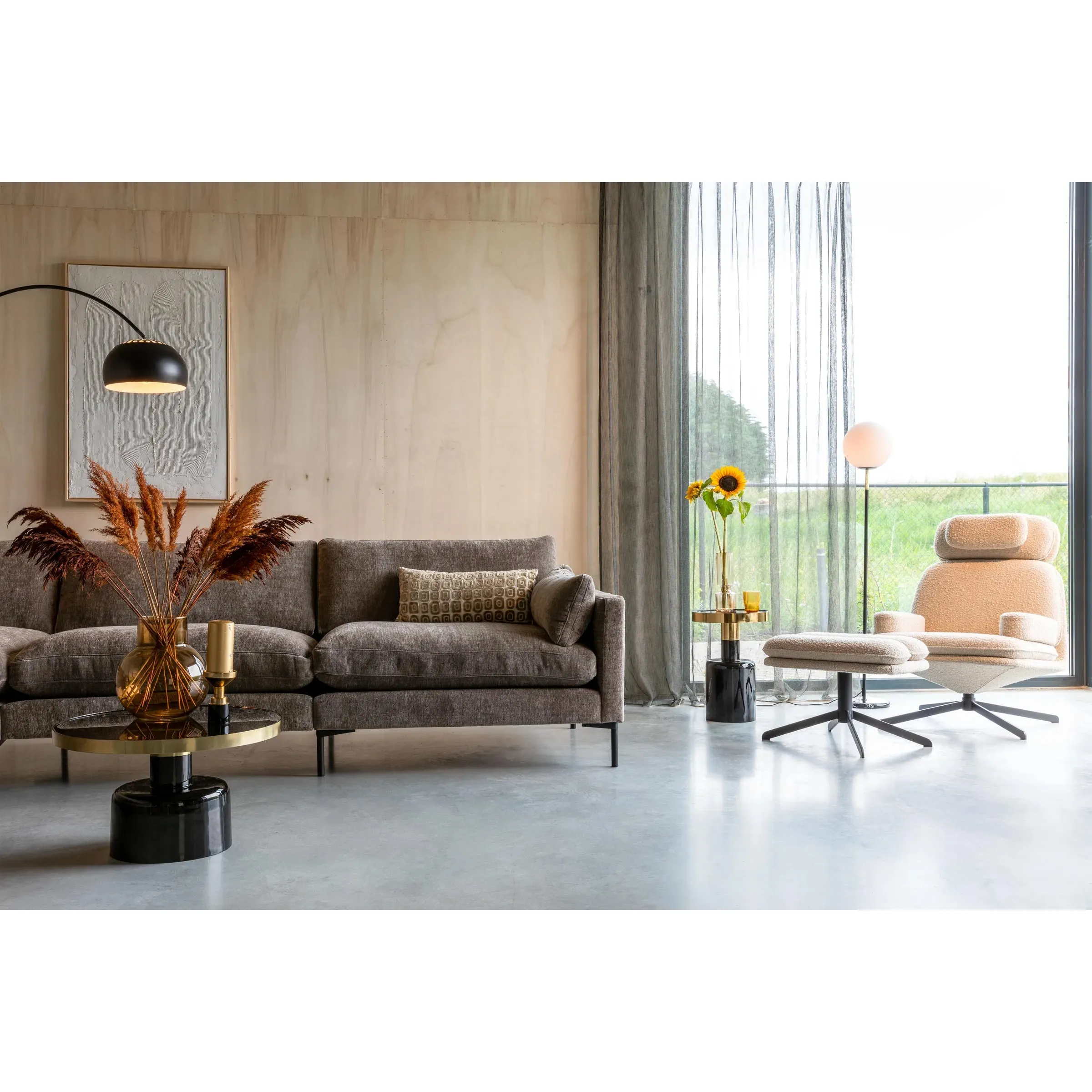 Summer 4,5-Sitzer Sofa Kaffee 335x101cm - Image 2