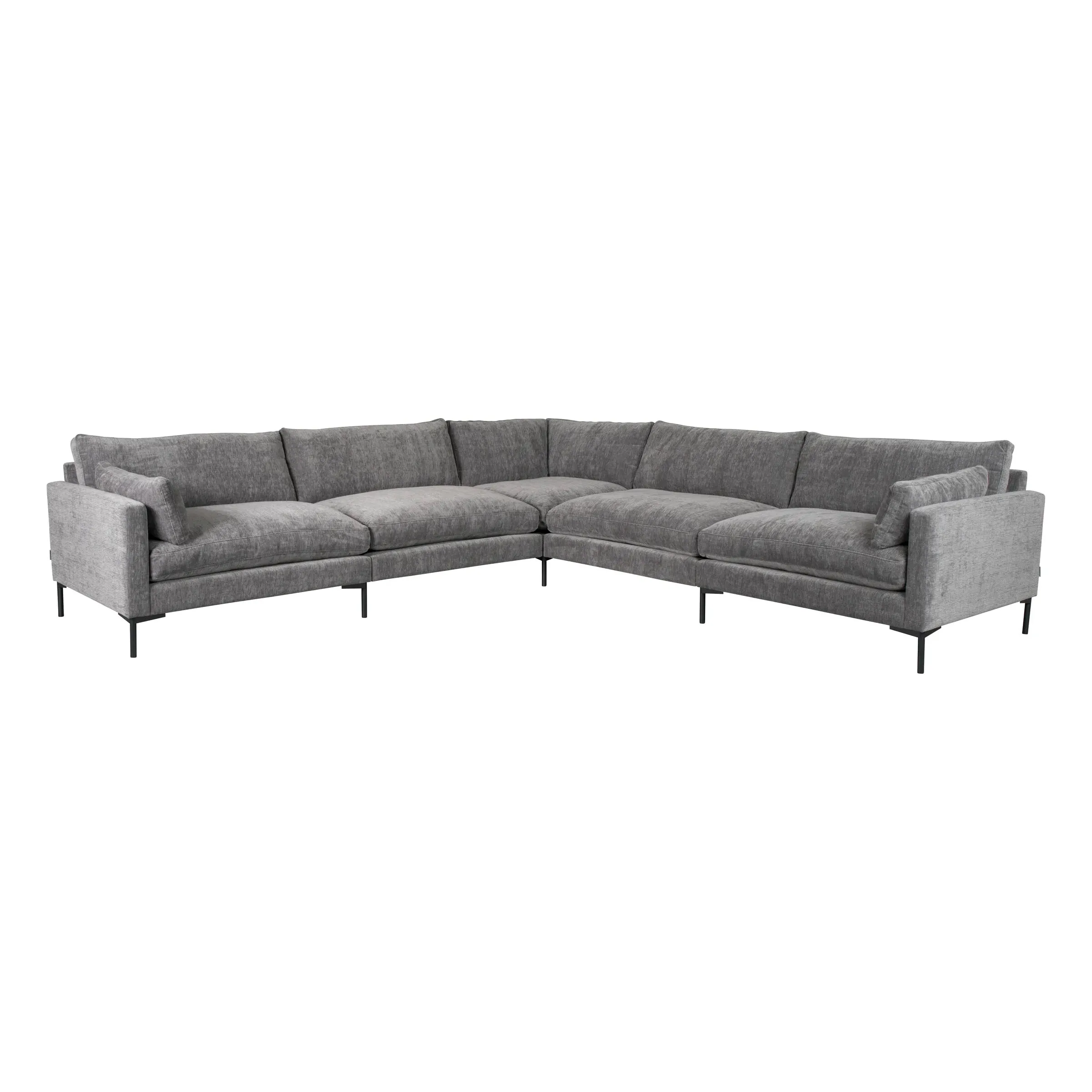 Summer 7-Sitzer Sofa Anthrazit 318x32cm