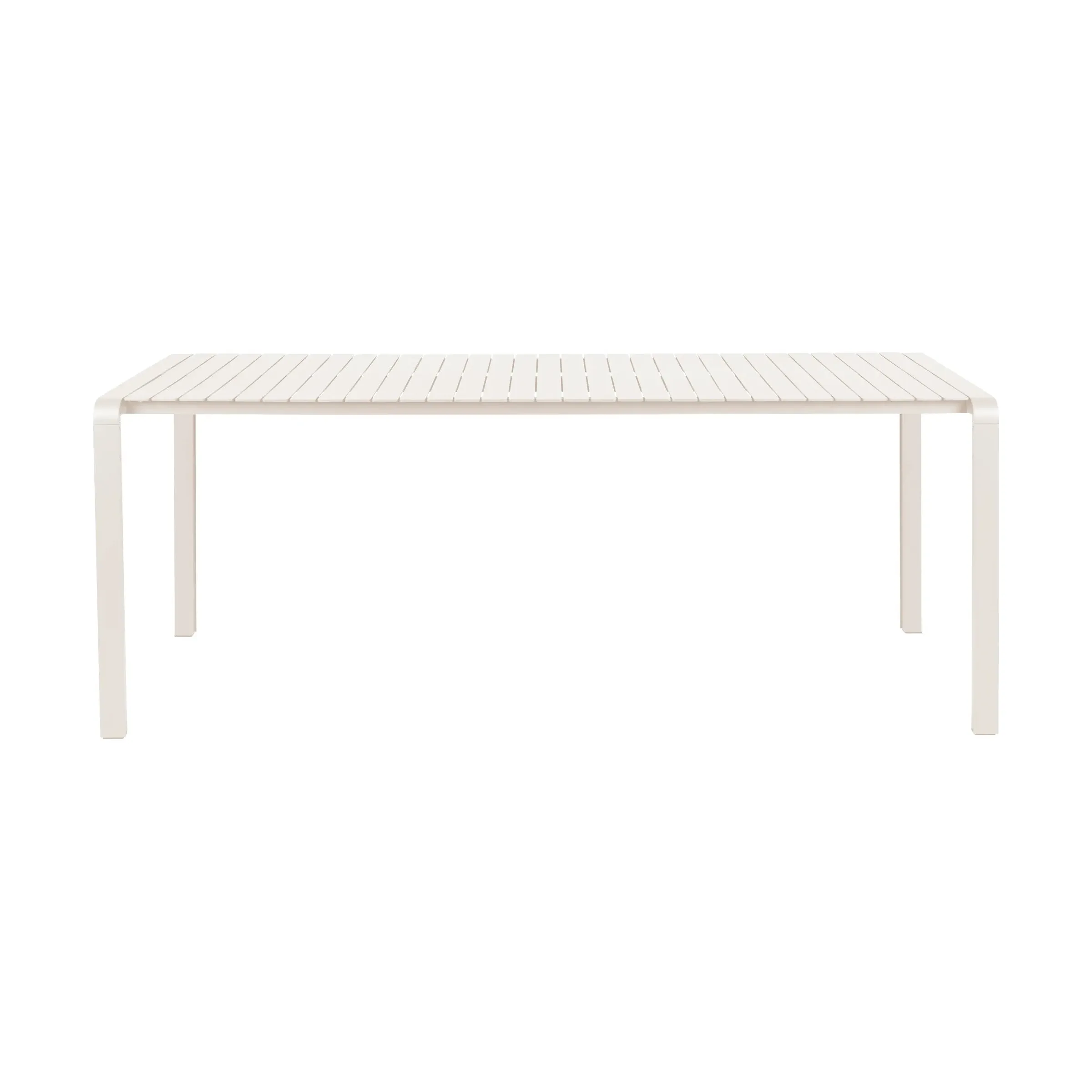 Vondel Gartentisch Tonweiß 214x97